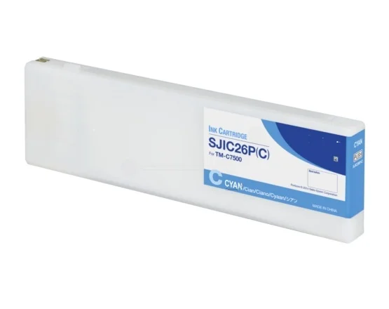 CARTUCHO TINTA COMPATIBLE EPSON SJIC26PC CIAN