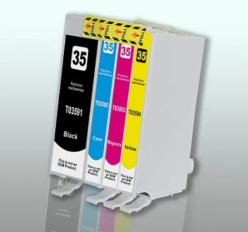 CARTUCHO TINTA COMPATIBLE EPSON 35X CIAN