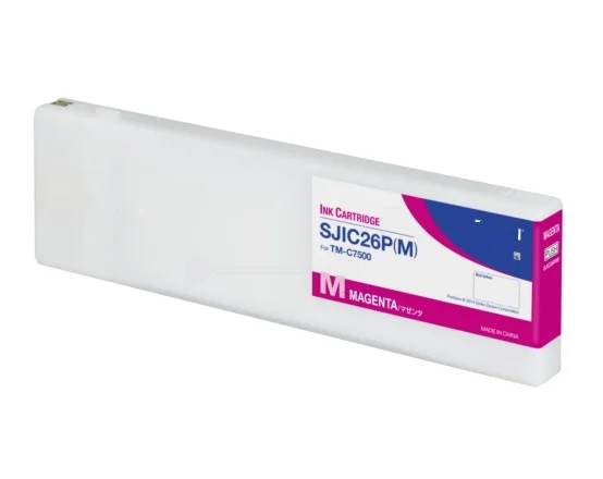 CARTUCHO TINTA COMPATIBLE EPSON SJIC26PM MAGENTE