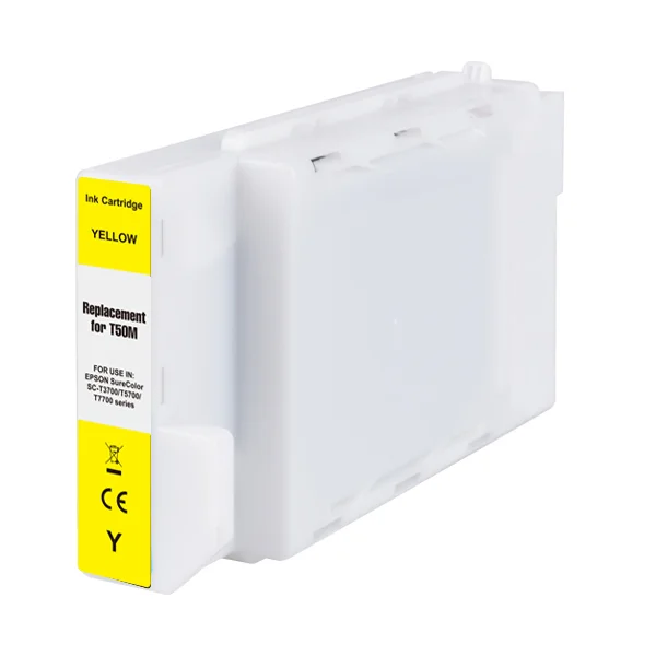 CARTUCHO TINTA COMPATIBLE EPSON C13T50M400 AMARILLO
