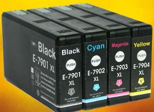 CARTUCHO TINTA COMPATIBLE EPSON 79XL AMARILLO