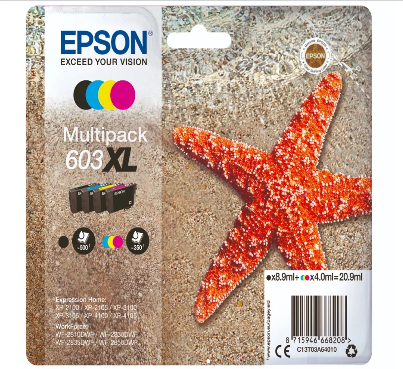 CARTUCHO TINTA ORIGINAL EPSON 603XL “DDD”
