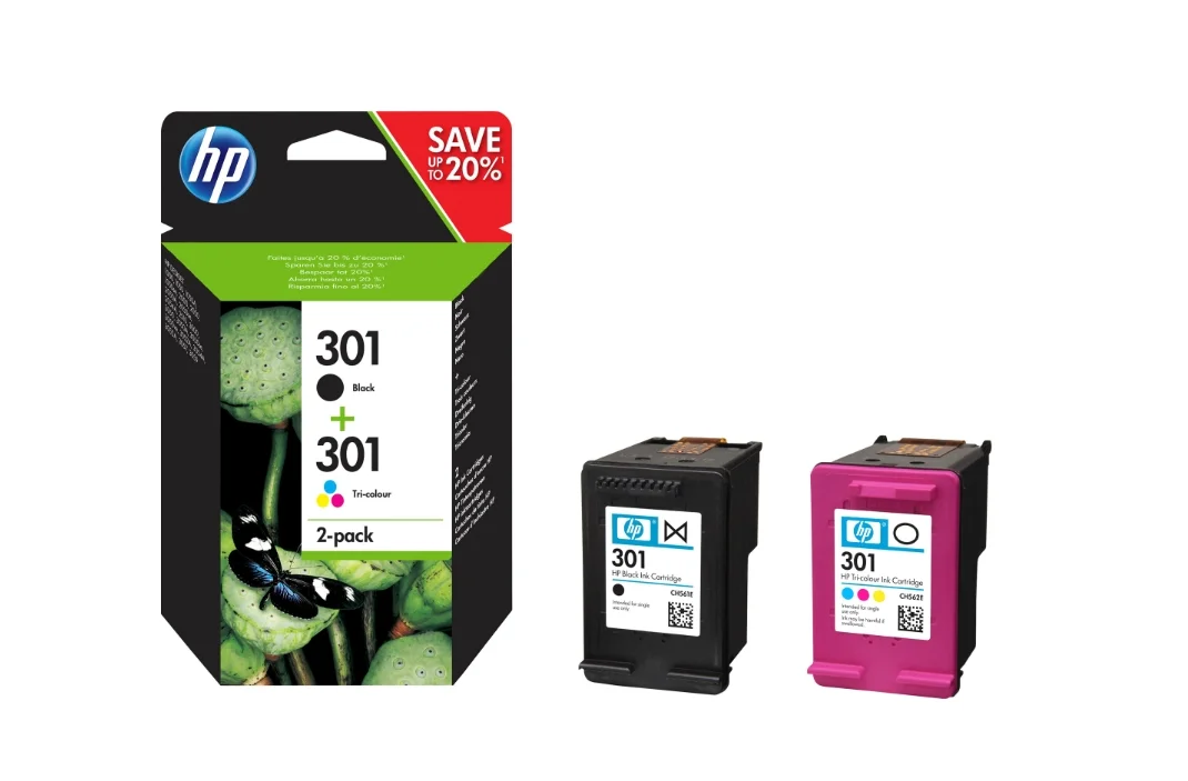 CARTUCHO TINTA ORIGINAL HP 301XLBK “DDD”