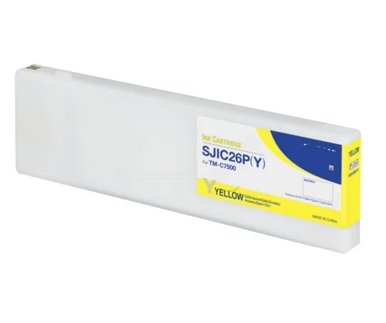 CARTUCHO TINTA COMPATIBLE EPSON SJIC26PY AMARILLO