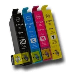 CARTUCHO TINTA COMPATIBLE EPSON 18XL AMARILLO