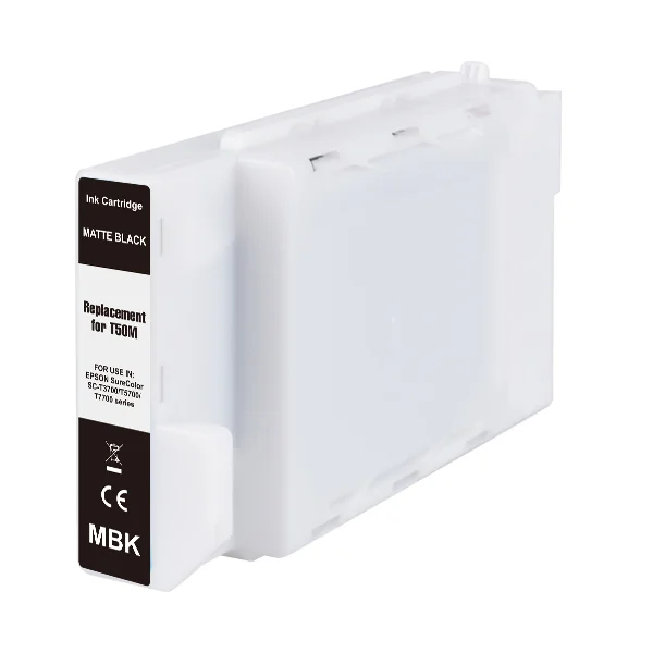 CARTUCHO TINTA COMPATIBLE EPSON C13T50M80N MATTE BLACK
